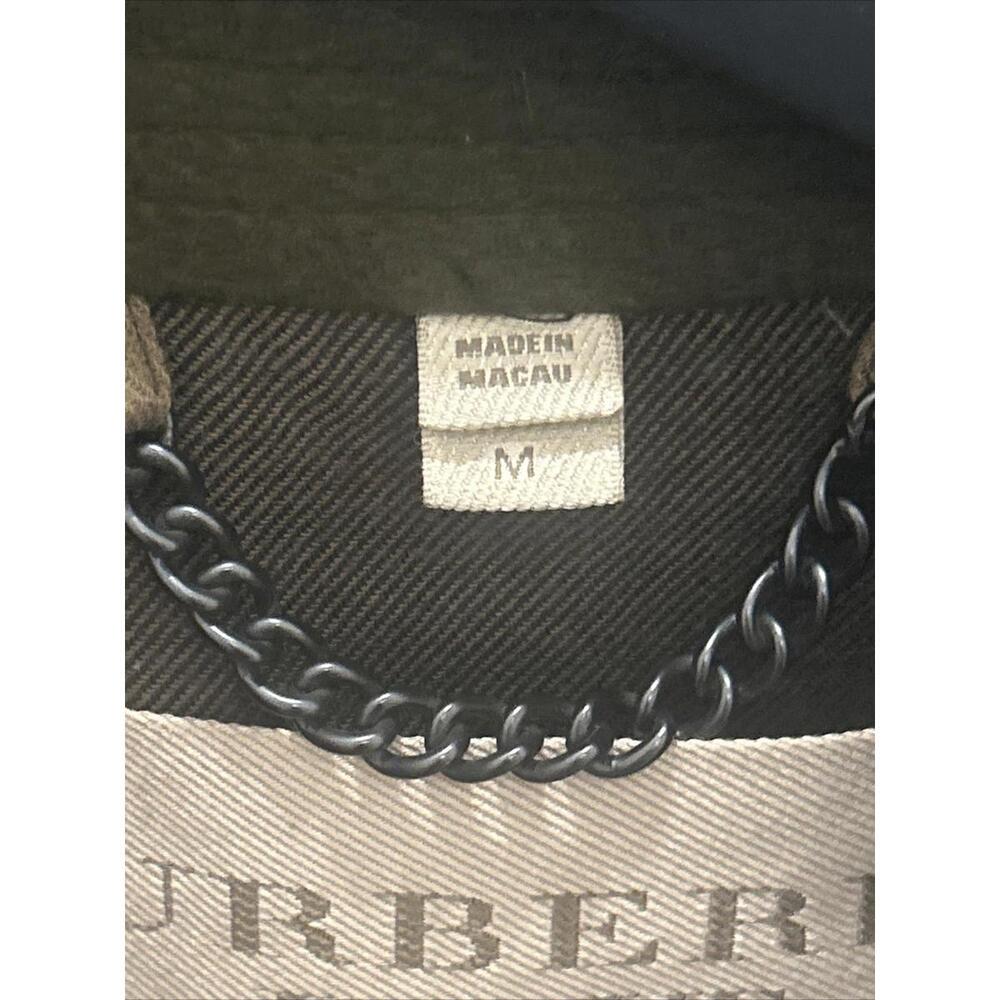 Burberry Brit Wool Olive Green Pea coat - Picture 3 of 9